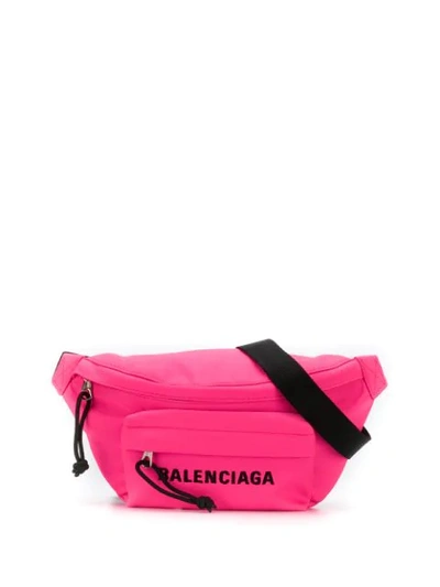 Shop Balenciaga Everyday Belt Bag In Pink