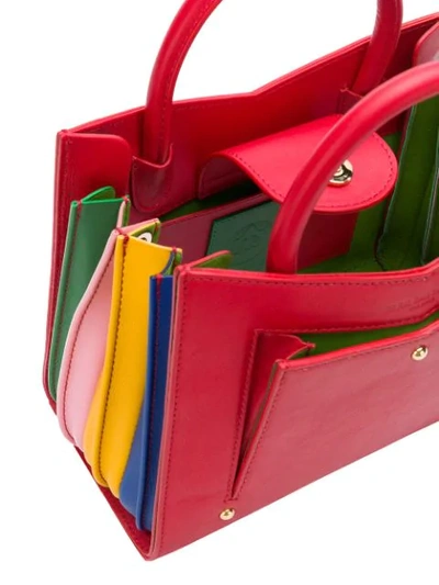 Shop Sara Battaglia Toy Tote Bag In Red