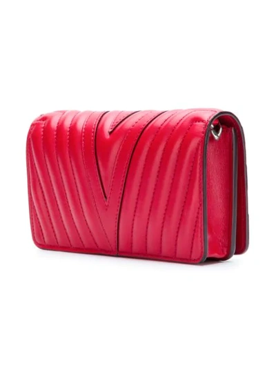 Shop Stella Mccartney Stella Star Mini Bag In Red