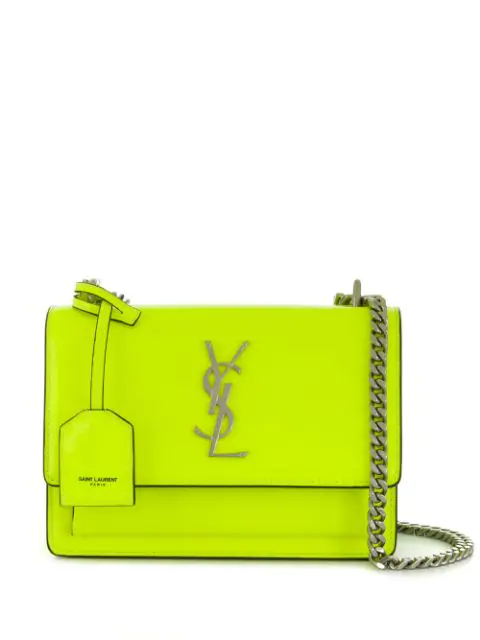 ysl neon yellow bag