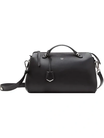 Shop Fendi By The Way Boston Bag In Black