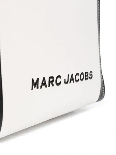MARC JACOBS THE BOX SHOPPER BAG - 白色