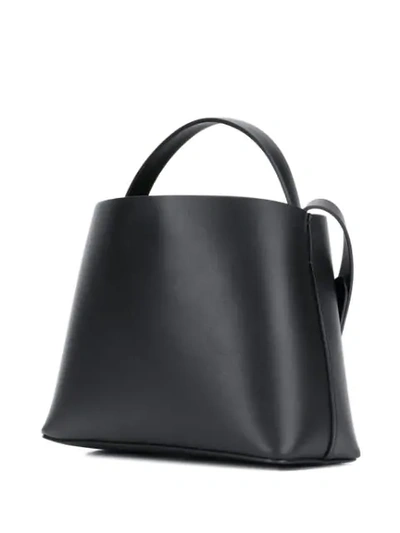 Shop Aesther Ekme Mini Sac Tote Bag In Black