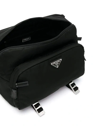 Shop Prada Messenger Bag In Black