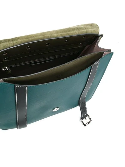 Shop Jw Anderson Disc-hardware Tote Bag In Green