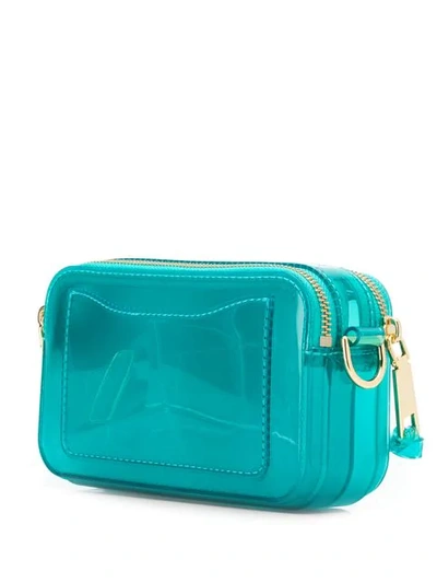 Shop Marc Jacobs The Jelly Snapshot Bag In Blue