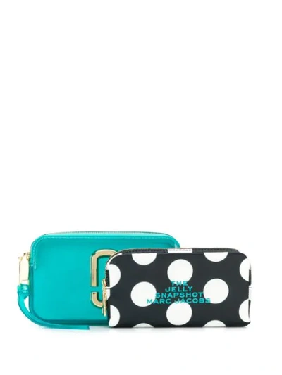Shop Marc Jacobs The Jelly Snapshot Bag In Blue