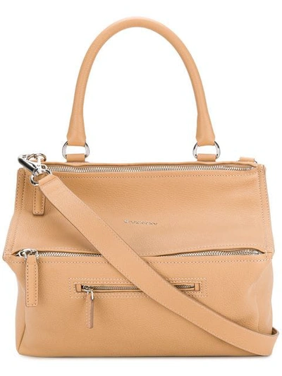 Shop Givenchy Pandora Tote In Neutrals