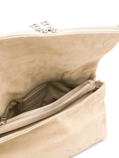 Shop Zadig & Voltaire Rocky Bahia Shoulder Bag In Neutrals