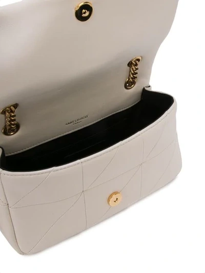 Shop Saint Laurent Jamie Shoulder Bag In White