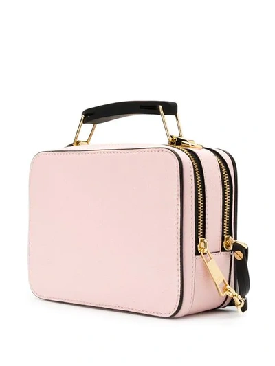 Shop Marc Jacobs The Box 20 Shoulder Bag In Pink