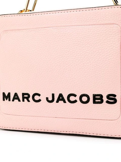 Shop Marc Jacobs The Box 20 Shoulder Bag In Pink