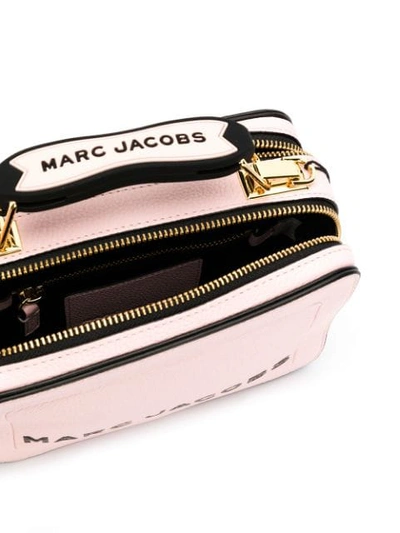 Shop Marc Jacobs The Box 20 Shoulder Bag In Pink