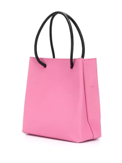 Shop Balenciaga Everyday Xxs Shopping Tote In Pink