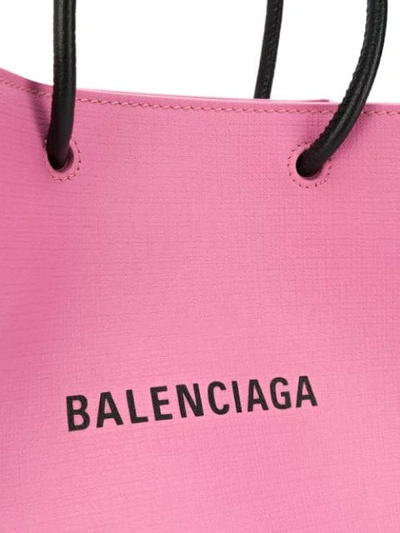Shop Balenciaga Everyday Xxs Shopping Tote In Pink
