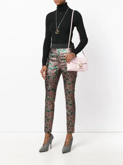 Shop Dolce & Gabbana Lucia Shoulder Bag In Pink