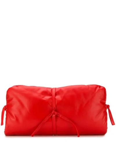 Shop A.w.a.k.e. Mode Tie Front Clutch - Red