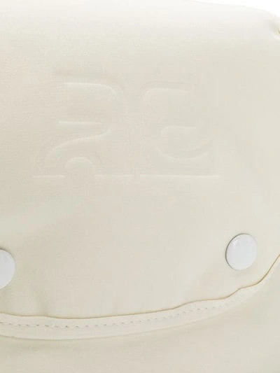 Shop Courrèges Cross Body Bag In White