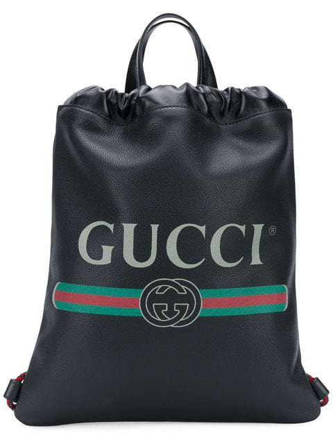 gucci backpack drawstring