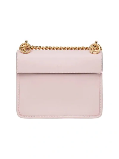 Shop Fendi Small Kan I Logo Bag In Pink