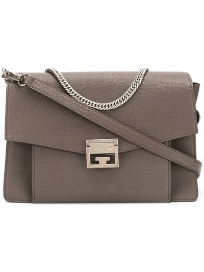 Shop Givenchy Medium Gv3 Shoulder Bag - Brown