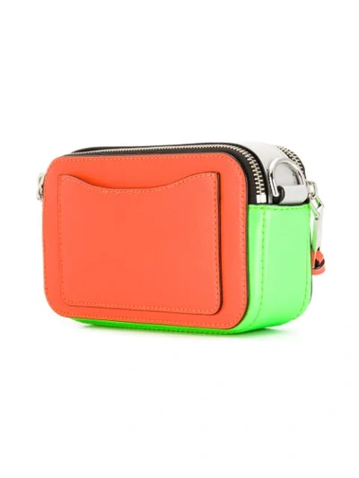 Shop Marc Jacobs Small Snapshot Crossbody Bag In Orange
