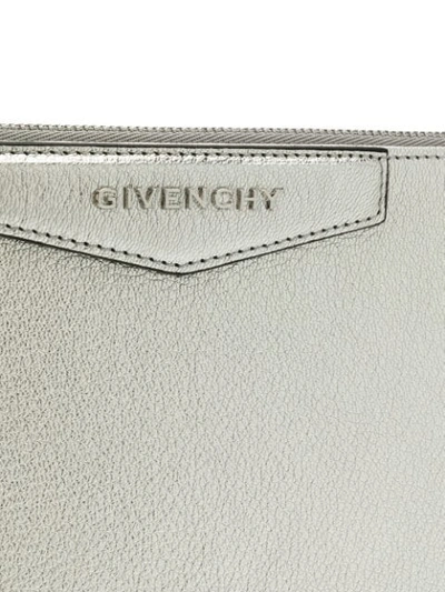 Shop Givenchy Medium Antigona Clutch Bag In 040