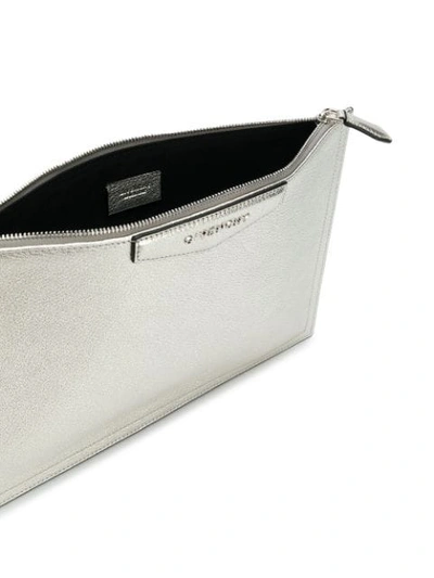 Shop Givenchy Medium Antigona Clutch Bag In 040