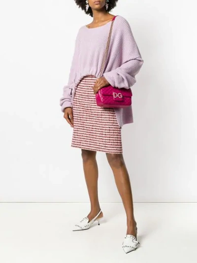 Shop Dolce & Gabbana Dg Millennials Shoulder Bag In 8h420 Fucsia
