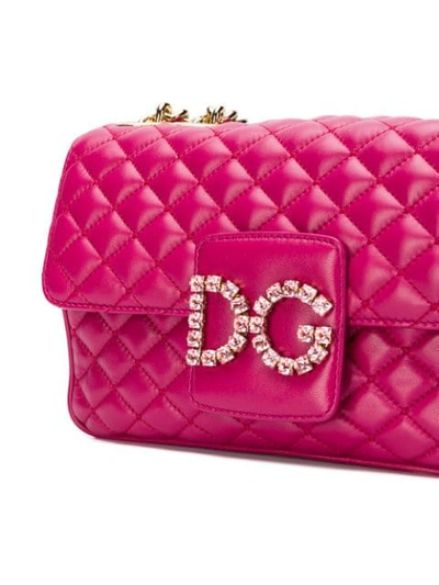 Shop Dolce & Gabbana Dg Millennials Shoulder Bag In 8h420 Fucsia