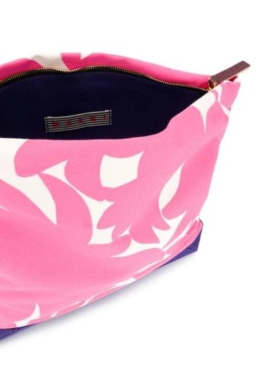 Shop Marni Large Clutch Bag In Pink