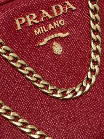 Shop Prada Red Chain