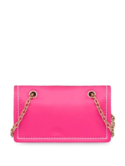 Shop Prada Rectangular Shoulder Bag - Pink