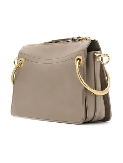 Shop Chloé Roy Shoulder Bag In Neutrals