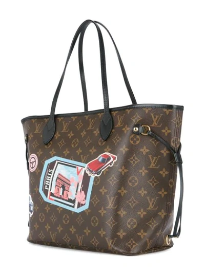 Pre-owned Louis Vuitton Neverfull Mm Shoulder Bag In Brown, Black, Etc