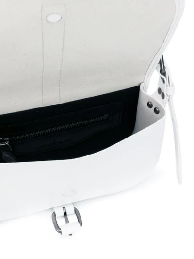 Shop A.f.vandevorst Foldover Crossbody Bag In White