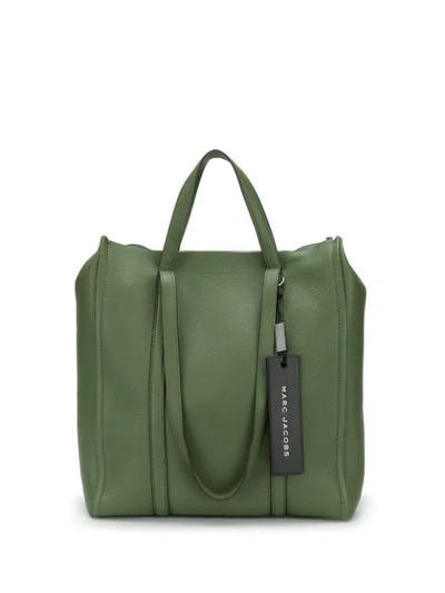 Shop Marc Jacobs 'the Tag' Shopper In Green
