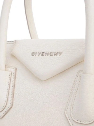 Shop Givenchy Antigona Tote In White