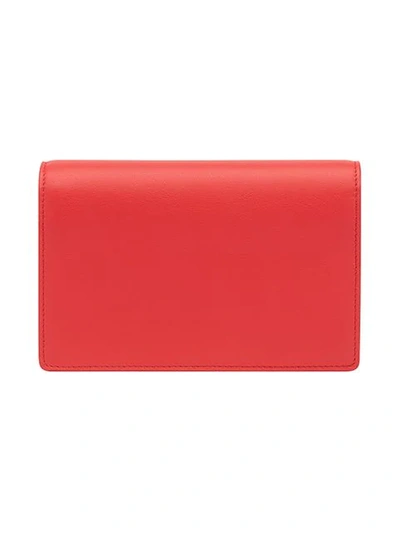Shop Fendi F Is  Wallet On Chain Bag In Red