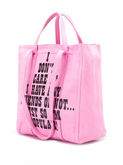 Shop Marc Jacobs X Peanuts Lucy The Tag Tote In Pink