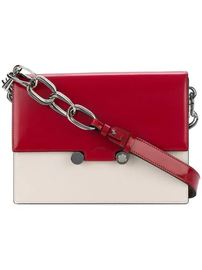 Shop Marni Caddy Shoulder Bag - Red