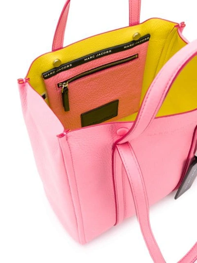 Shop Marc Jacobs The Tag Tote In Pink