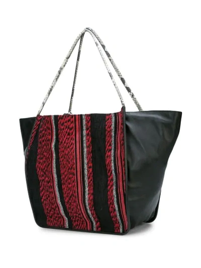 Shop Proenza Schouler Woven Extra Large Tote In Red