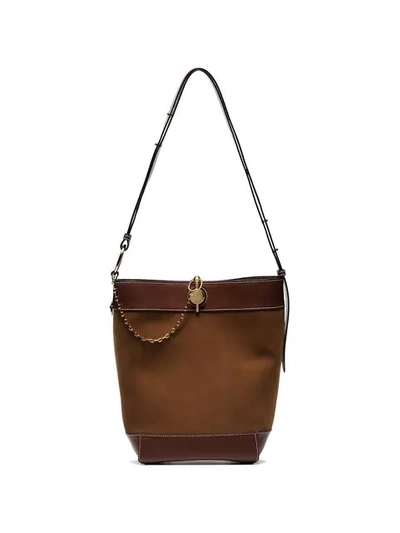 Shop Jw Anderson Chestnut Keyts Tote In Neutrals