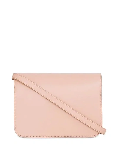 Shop Burberry Small Tb Bag In Pink