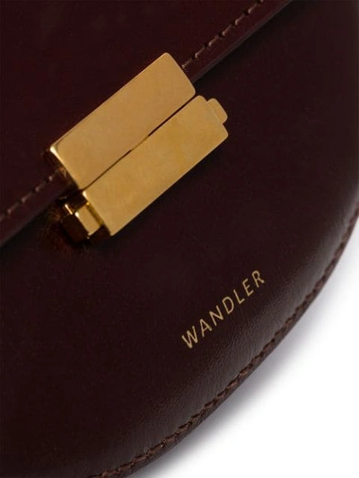 Shop Wandler Small Anna Belt Bag In Brown