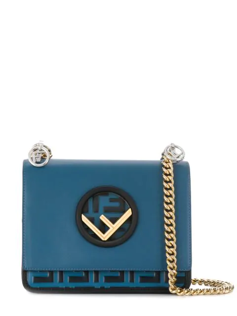 blue fendi purse