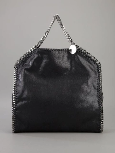 Shop Stella Mccartney Large Falabella Tote In Black