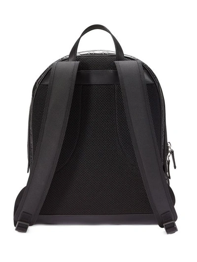 Gucci Signature Black Leather Backpack | ModeSens