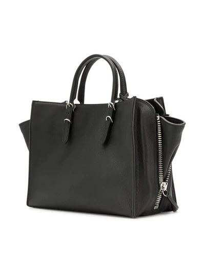 Shop Balenciaga Papier Aj Tote Bag In Black
